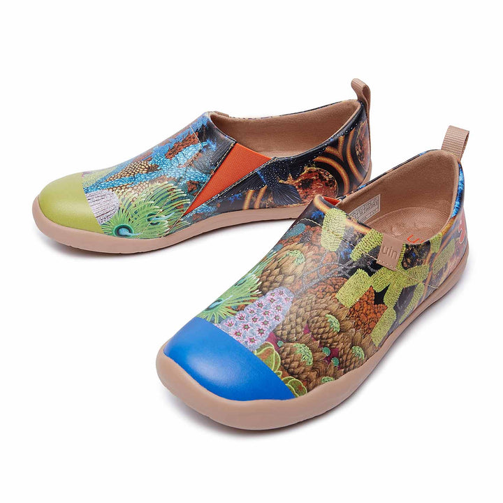 UIN Women Sea Life Toledo I Women Canvas loafers