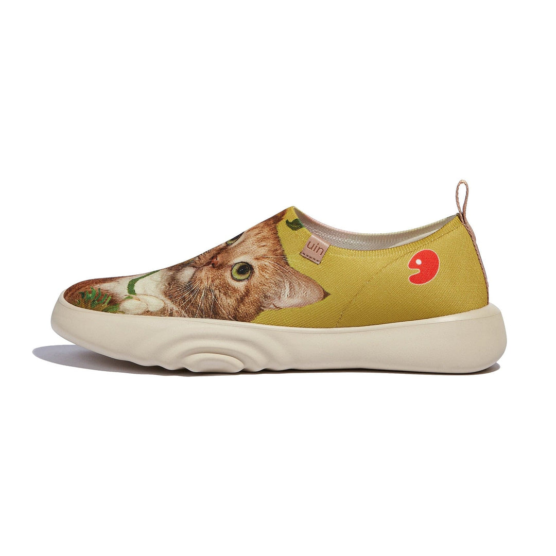 UIN Footwear Women Sunflowers and Cat 4 Toledo XV Women Canvas loafers