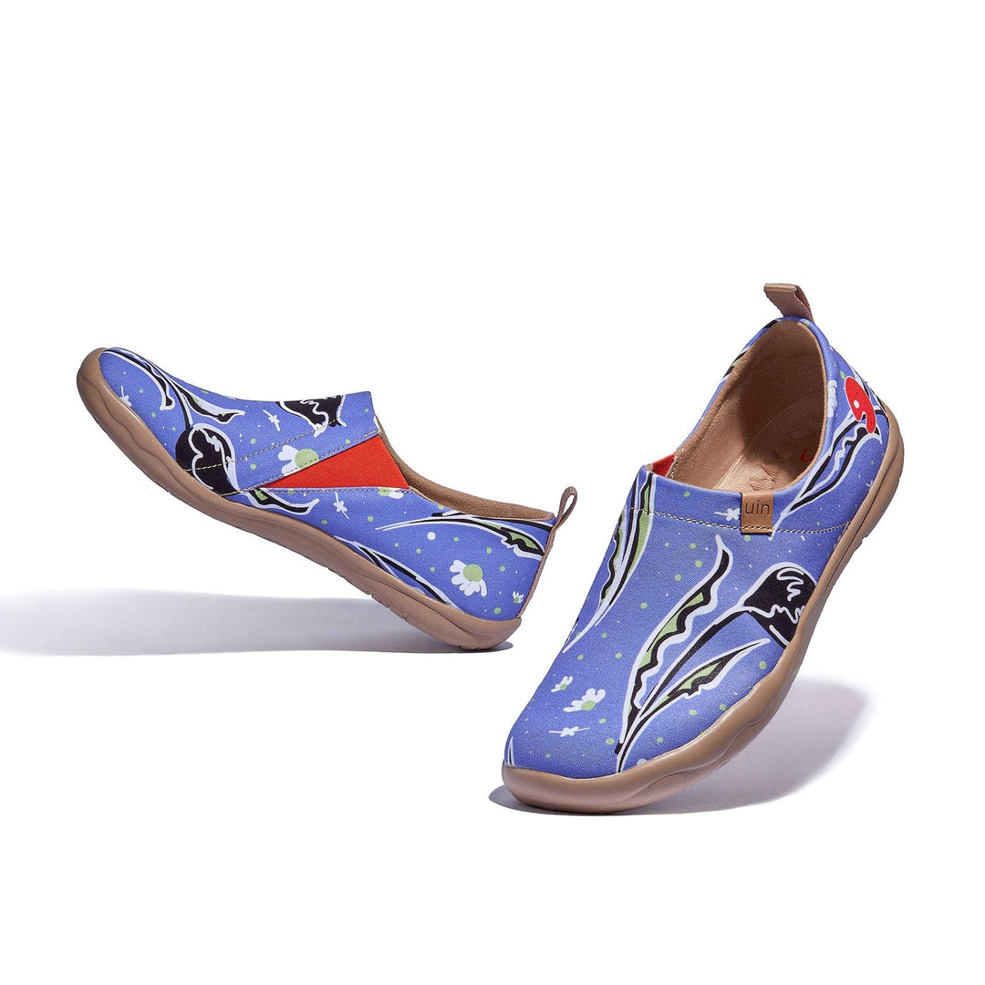 UIN Women Tulips Dream Toledo I Women Canvas loafers