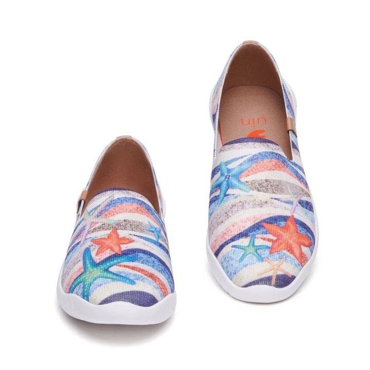 UIN Women Vivid Starfish II Minorca II Women Canvas loafers