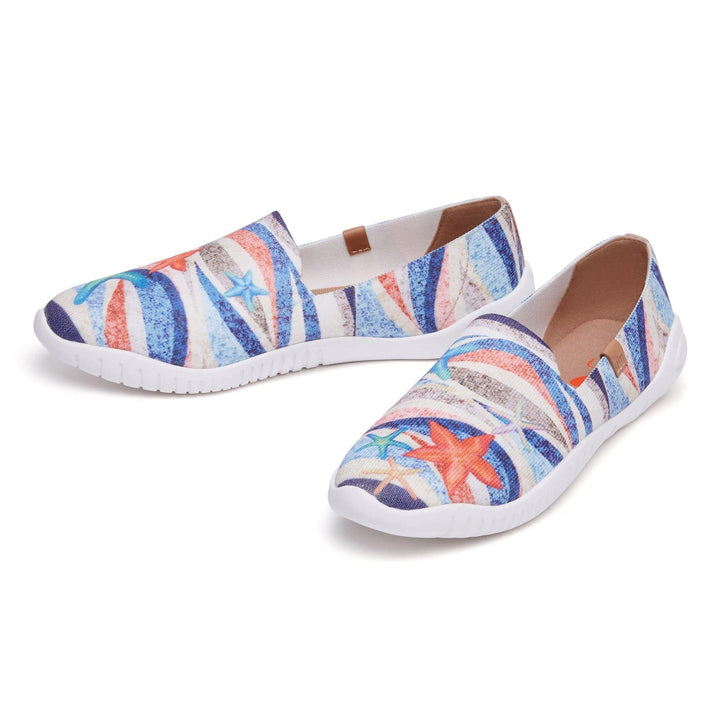 UIN Women Vivid Starfish II Minorca II Women Canvas loafers