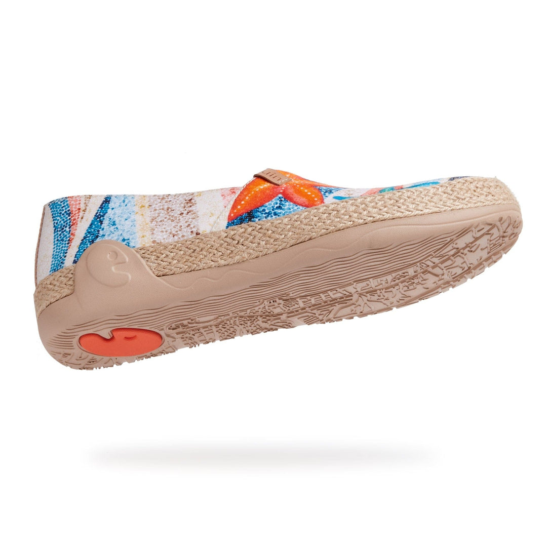 UIN Women Vivid Starfish Marbella I Women Canvas loafers