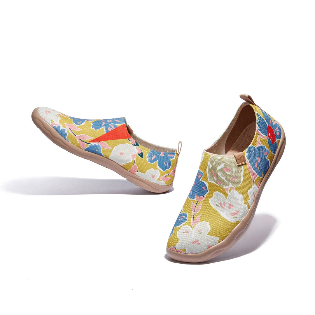 UIN Women Wildflower Fragrance Toledo I Women Canvas loafers