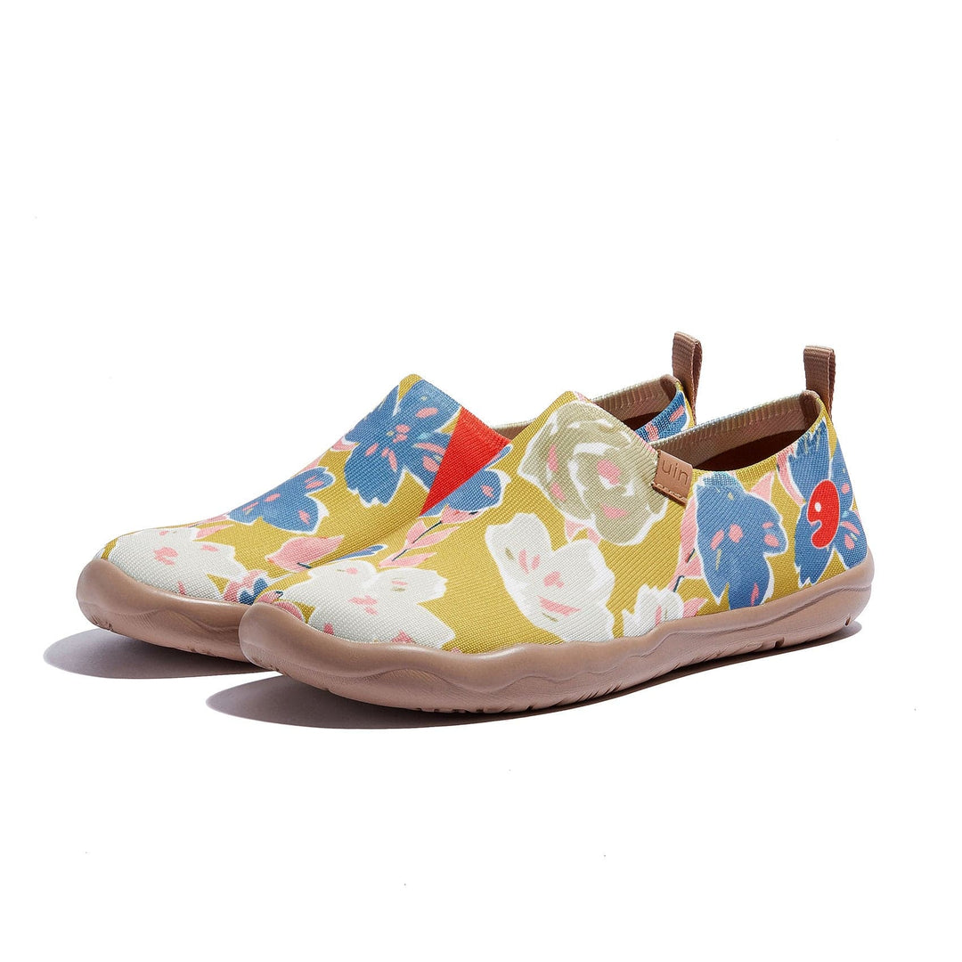 UIN Women Wildflower Fragrance Toledo I Women Canvas loafers