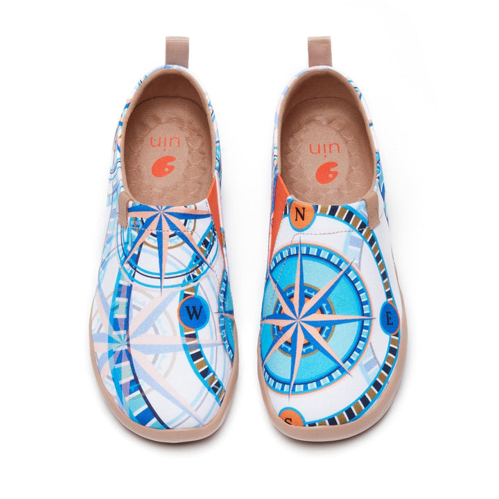 UIN Women Wind Rose Toledo I Women Canvas loafers