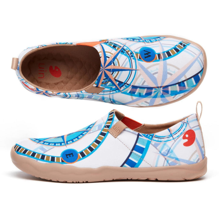 UIN Women Wind Rose Toledo I Women Canvas loafers