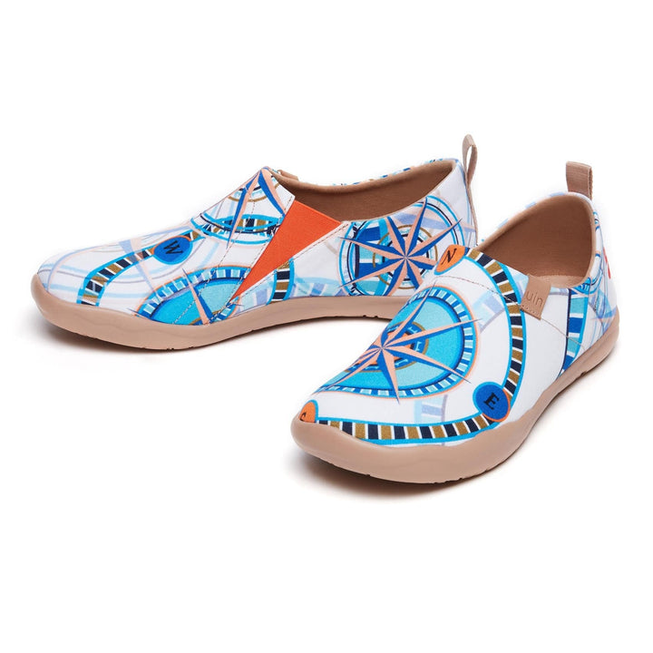 UIN Women Wind Rose Toledo I Women Canvas loafers