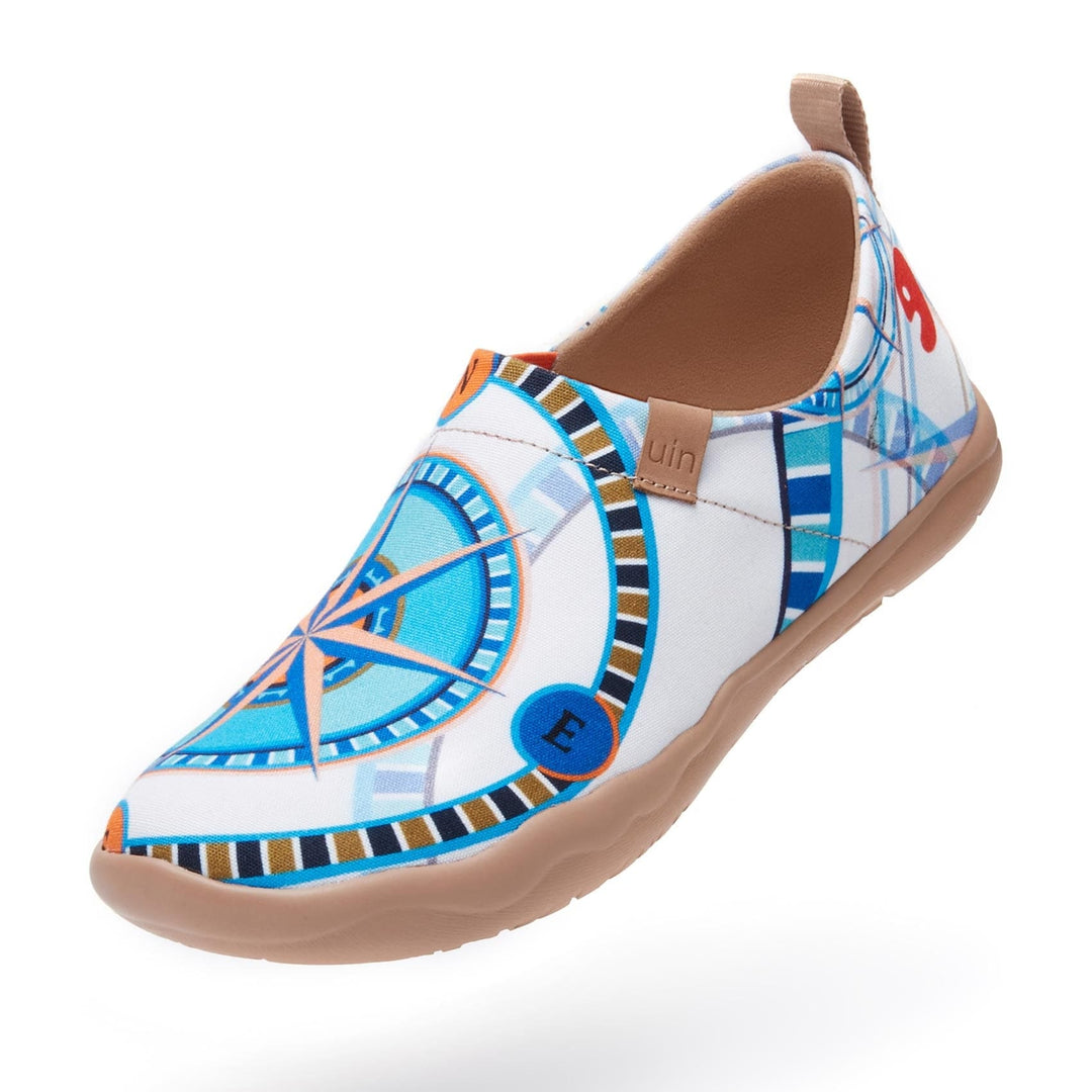 UIN Women Wind Rose Toledo I Women Canvas loafers