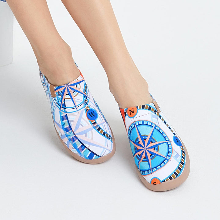 UIN Women Wind Rose Toledo I Women Canvas loafers