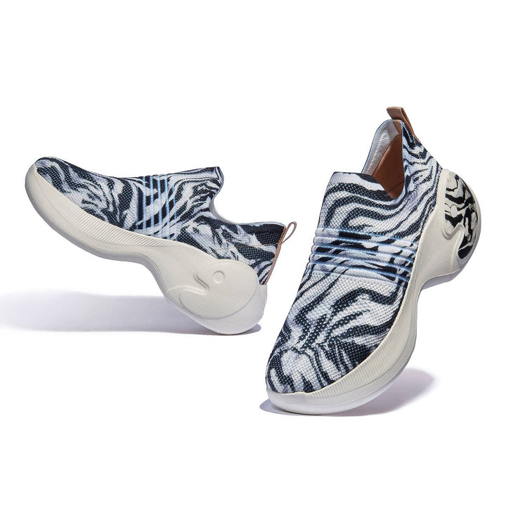 UIN Women Zebra Migration Zaragoza II Women Canvas loafers